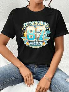 Women T-Shirts - Black - View 1