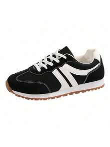 Sneakers For Women Fashion Tennis Shoes Casual Athletic Solid Color Low Top Lace Up Plain Toe Fabric Inner PVC Sole For Outdoor Walking Office Travel Spring Fall\Sandalias De Mujer Elegante Tenis Tenis Para Mujer Sandalias Elegantes De Mujer Zapatos De Mujer Tacones De Mujer Elegantes Zapatos Elegantes De Mujer Zapatillas Para Mujer Zapatos De Mujer Tacones Zapatillas Elegantes De Mujer Flip Flops Platform Heels For Women Wedge Heels For Women Jelly Sandals Women Botas Vaqueras Para Mujeres Platform Heels Jelly Sandals Jelly Sandals Birkenstocks Mother Giftsz Black Sandals Sandalias De Mujer Zapatos De Mujer Black Heels White Sandals White Sandals Boots Heels Sandals For Women Sandals Shoes - 黑色 - 查看 3