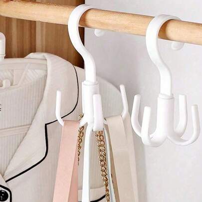 Móc treo quần áo không cần khoan, thích hợp để đựng thắt lưng, khăn quàng cổ; Móc xoay 4 càng, móc treo quần áo đa chức năng, móc treo quần áo xoay đa năng, thích hợp để đựng quần áo, túi xách, thắt lưng, khăn quàng cổ, cà vạt; cũng có thể được sử dụng như giá để đinh, giá để chìa khóa, kệ, giá đựng đồ, móc trang trí Giáng sinh, móc treo cửa, móc phòng ngủ, móc treo tường, móc treo tường, giá để chìa khóa, giá để chìa khóa treo tường, móc chìa khóa.