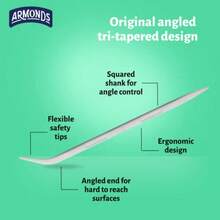 Prcks Original Dental Picks For Teeth Cleaning - Disposable Plastic Toothpicks For Teeth Gums - Cleans Teeth Massages Gums - Fresh Mint Flavor - 3 Packages X 120 Interdental Tooth Picks - As Pic - View 4