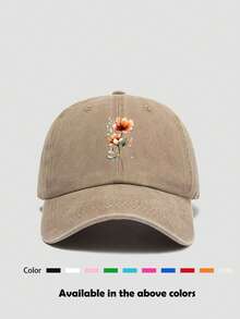 1 pieza Gorra de béisbol unisex lavada y vintage, gorra de camionero, versátil casual de varios colores, adecuada para el trayecto diario, actividades al aire libre, campamento, trabajo en equipo, reuniones, etc., verano, playa, vacaciones, viajes - Estilo A - Ver 15