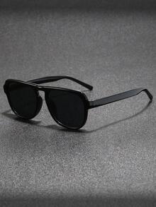 1 Pair Multi-Color Frame Decorative Transparent Glasses, Suitable For Daily Life, Back To School, Street Photography, Weekend Outfits, And Other Occasions, Fashionable Accessory. - Multicolor - View 1