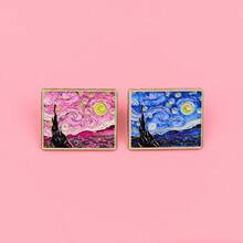 Pin Enamel dan Bros untuk Kerah, Pin Lencana untuk Ransel, Tas, Dekorasi Keren untuk Teman, Hadiah untuk Teman - MultiWarna - View 2