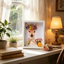 1pc 8x10 Inch White Wooden Shadow Box Frame, 3cm Deep 3D Blank Frame For Art Display, Handmade DIY Craft Frame, Suitable For Home, Office, Mother's Day, Easter, Graduation Gift - 1pc White Wooden Frame - 10 Inches - View 7
