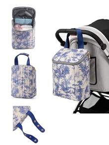 Túi giữ lạnh sữa mẹ, phù hợp cho cả mẹ và bố, đựng được tối đa 4 bình sữa, dung tích lên đến 237ml (9oz), túi giữ nhiệt có quai đeo, túi trữ sữa mẹ cho các bà mẹ đang cho con bú và sử dụng ở nhà trẻ. - Nhiều màu - Xem 4