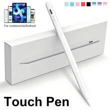 Bút cảm ứng nghiêng có thể sạc lại – Viết và vẽ chính xác, tương thích với Galaxy Tab A9/A9+/S9 FE/S9+/S8+/S7 FE/S7/S6 Lite/A7/A8/A7 Lite – Cũng tương thích với máy tính bảng Android. - màu đen - Xem 2