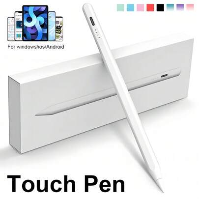 Bút cảm ứng nghiêng có thể sạc lại – Viết và vẽ chính xác, tương thích với Galaxy Tab A9/A9+/S9 FE/S9+/S8+/S7 FE/S7/S6 Lite/A7/A8/A7 Lite – Cũng tương thích với máy tính bảng Android.