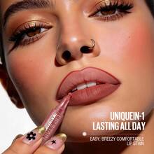 LANGMANNI 1 Set Lip Makeup: Marker Matte Liquid Lipstick, Highly Pigmented, Long-Lasting, Waterproof, Lip Liner Multifunctional For Lip Contour - 6 Colors - View 5
