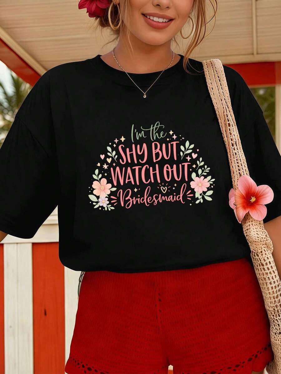 Women T-Shirts - Black - View 1