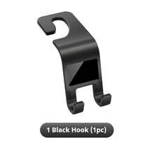 Car Seat Headrest Hook, Hidden Hook Design, Multi-Functional Rear Seat Storage Rack, Suitable For Hanging And Storing Handbags, Wallets, Clothes And Coats, Universal Fit For All Car Models - Storage Hooks - View 24