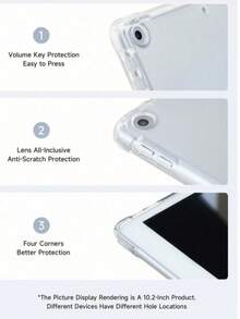 1个黑白汽车轮廓图案平板电脑保护套，兼容iPad 10.2英寸第十代（A16）/ 11英寸第十一代（2025款）、iPad Pro 11英寸（2021/2020款）、Galaxy Tab A8 10.5英寸（2022款）、Matepad 10.4英寸/Tab，内置笔槽，防摔，带支架，自动休眠/唤醒功能，是馈赠亲朋好友的理想之选。 - 彩色 - 查看 8
