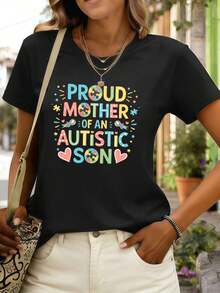 Women T-Shirts - Black - View 1