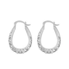 Pendientes de aro negros de plata de ley 925 para mujeres, hipoalergénicos, aptos para uso diario y ocasiones formales, todo el año, tema navideño y de piedra natal de diciembre, joyería de alta calidad - Dorado - Ver 5