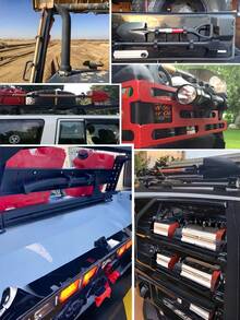 2/4pcs Quick Grip Tools, Synthetic Rubber Installation Tools And Equipment Rubber Clamps, Suitable For Offroad Vehicles, ATVs, UTVs, Truck Parts - Tool Storage Clips, Outdoor Shovel Storage Rack - Multicolor - View 5