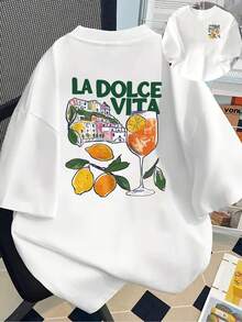 Women T-Shirts - [White] - View 2