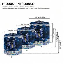 1pc Butterfly Flower Pattern Dust Cover For Rice Cooker, Household Kitchen Appliance Dust Cover For Pressure Cooker, Air Fryer, Dust-Proof And Oil-Proof Protective Cover - Full Coverage - View 7