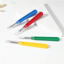 3/8-Pack Seam Rippers Set - Handy Stitch Removal Tool For Sewing, Embroidery & Crafting - Portable Thread Cutter Remover With Safety Cap - Thread Remover - View 9