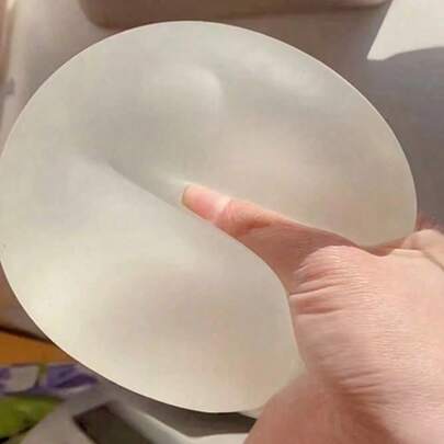 1个随机颜色9厘米慢回弹挤压减压球，透明麦芽糖浆填充感官放松玩具，适合作为节日礼物、趣味可爱礼物、生日礼物、复活节礼物、万圣节礼物、圣诞节礼物、派对礼物、软萌玩具、捏捏乐减压玩具、Nee Doh、饺子捏捏乐