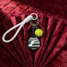 Bullpadel Padelracketnyckelring, Mini Padelracketdesign, Unisex, Väsktillbehör, Lämplig för bil, Plånbok och ryggsäck, Perfekt julklapp - Multifärgad - Visa 7