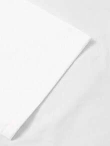 Áo thun nữ màu trắng tay ngắn cổ tròn in hình khủng long Denver, chất liệu co giãn cao, dáng suông, thích hợp mặc thường ngày. - trắng - Xem 5