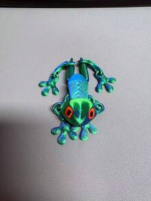 3D Lifelike Magnetic Frog Decoration, Creative Movable Joint Design, Vivid Eyes, Cute Desktop, Refrigerator, Aquarium Home Decor, Ideal Gift For Valentine's Day, Mother's Day - Upgraded Version - View 12