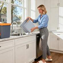Spin Mop And Bucket Set,Detachable Double Buckets Separate Dirty Water With StainlSteel Wringer For Floor Cleaning,Cleaning Buck - A - View 2