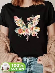 Women T-Shirts - Black - View 12