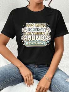 Women T-Shirts - Black - View 1