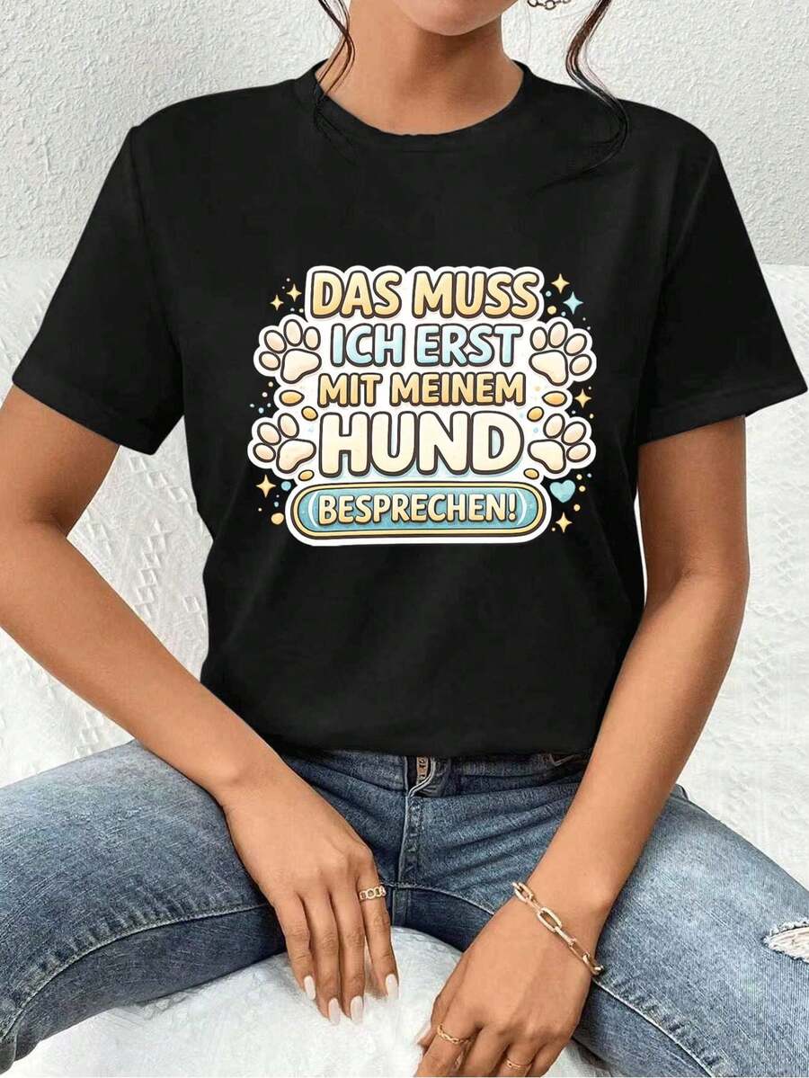 Women T-Shirts - Black - View 1