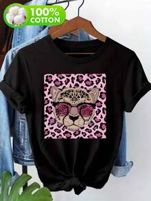 Women T-Shirts - [White] - View 6
