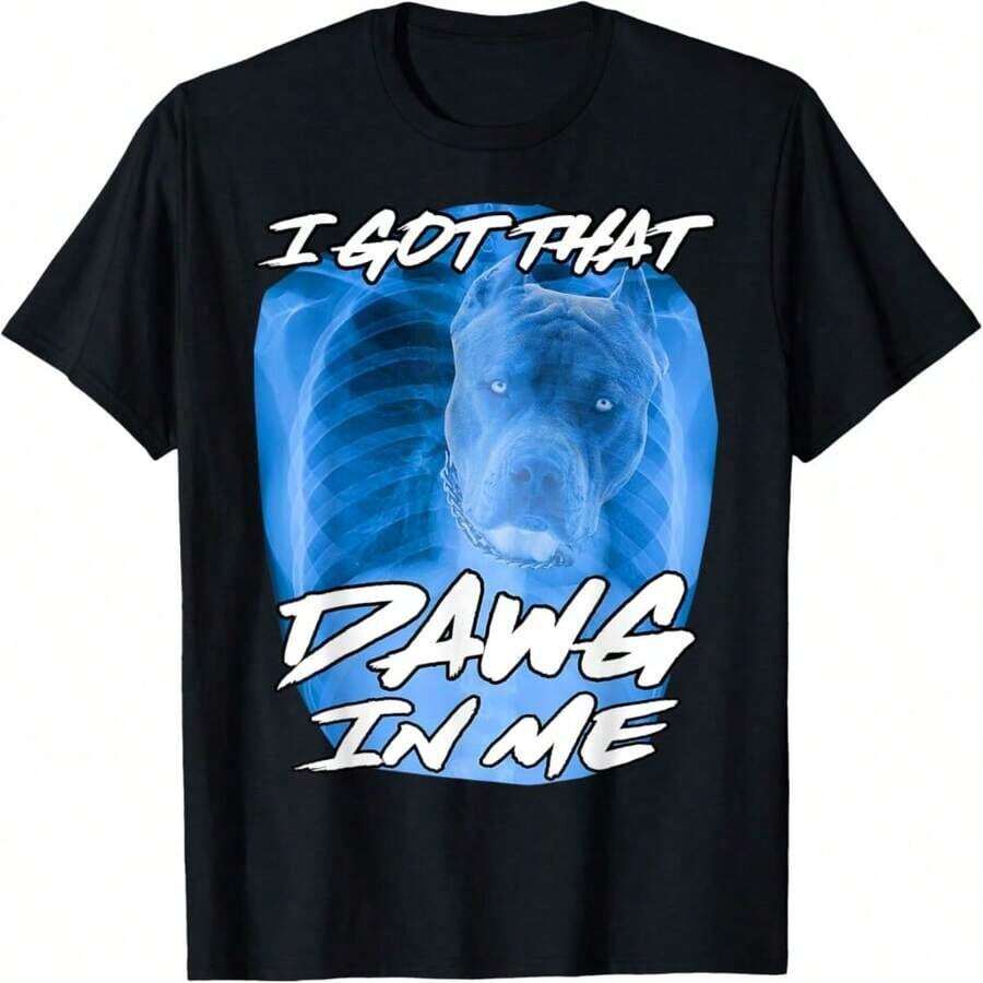 90s Graphic Tee With A Fun Raccoon, Physically Thicc (Pirate) Style. - Blue - View 1