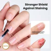 2Pcs 15ML Beetles Gel Base & Top Coat Set, No Wipe High Gloss Top Coat, Strong Adhesion Base Coat, Long Lasting UV Gel Nail Polish, Professional Nail Art Manicure Gifts For Women - 2Pcs 15ML Gel Base & Top Coat - 查看 3