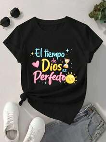 Women T-Shirts - Black - View 2