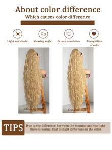 36 Inch Long Lightweight Fully Natural Curly Ponytail Wig, Black Color Soft Multi-Layer Drawstring Synthetic Hair Ponytail Extension For Women - Gold - View 8
