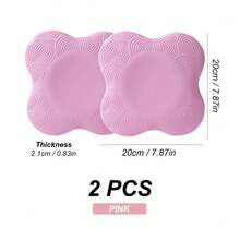 2pcs/1pc Yoga Knee Elbow Pad Thickened Non-Slip Shock-Absorbing Exercise Kneeling Cushion For Women Men, Yoga Fitness Mat, Fitness Pilates Meditation Support Mat For Knees, Elbows, Wrists, Head - Multicolor - View 17