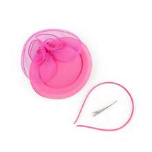 1件女款復古1920s 1930s 1950s風格羽毛裝飾帽，花卉面紗髮飾帽，婚禮茶會帽 - 彩色 - 查看 23