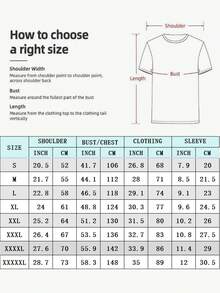 1 Piece, 230G Double-Sided Washed, Oversized Shoulder1 Piece, Washed Printed T-Shirt 230g, High-Quality Batik Cotton Retro Fashion Brand T-Shirt, A Certain Thickness Suitable For Summer T-Shirts, Holiday Gifts. - 卡其色 - 查看 6