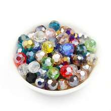 20颗多面切割玻璃珠，DIY首饰制作材料，可用于制作项链、手链、头饰、耳环等。 - diy玻璃珠子串珠 - 查看 2