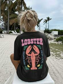 Women T-Shirts - Black - View 3