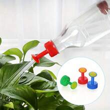 3pcs Bottle Cap Sprinkler Heads - DIY Irrigation Sprinkler Heads With Easy-Connect Nut/Thread, Suitable For Indoor/Outdoor Potted Plants, Lawn, Garden - Low Maintenance Watering System (Compatible With Bottle Caps) - Mini Size - A - View 11