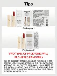 Valentino Lipstik Matte Spike 134R/77A 1g [Ukuran Mini] - 77A-1g - View 7