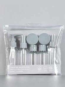 旅行化妝品乳液可補充瓶組 空液體容器盥洗用品分裝瓶 臥室浴室家居裝飾旅行必需品 - 彩色 - 查看 12
