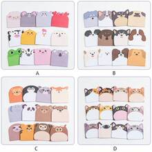 1 Notebook Of Cartoon Animal Shaped Sticky Notes With Frog, Puppy, Kitten, Cow Patterns, Decorative Memo Pads For Journaling, Scrapbooking, Office, Home, School, Meeting, Super Sticky - Multicolor - View 2