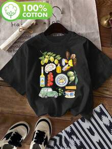 Women T-Shirts - [White] - View 6