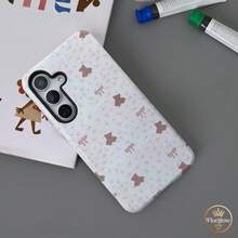 Funda para teléfono: Patrón de oso lindo s23ultra/s23plus/s22/s22plus/s22ultra/s21/s21plus/s21ultra/s23/s24/s24plus/s24ultra/s20fe/s24fe/A16/A15/s25/s25plus/s25ultra/A26/A36/A56 - Color mixto 1 - Ver 6