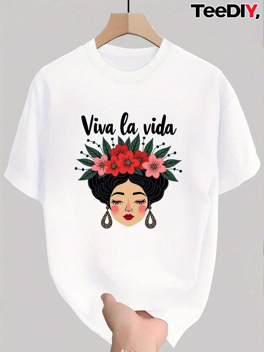 Women T-Shirts - [White] - View 1