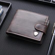 Ví ngắn tối giản dành cho nam CarrKen, ví gập đôi đa chức năng đựng thẻ tín dụng. - Nhiều màu - Xem 15