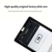 Lenovo Hard Drive Portabel ERAZER G600: Transfer data berkecepatan tinggi USB 3.0, pasang dan mainkan, tanpa driver, hard drive mekanis berkapasitas besar, penyimpanan eksternal untuk laptop, hard drive portabel yang cocok untuk penggunaan di kantor maupun di rumah. - View 7