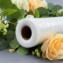 1捲超長透明網格布,多色可選,DIY手工、婚禮裝飾、窗簾與服飾、家居裝飾、婚禮儀式、椅子裝飾、透明背景布,適用於婚禮、派對、天花板裝飾 - DIY裝飾網紗 - 查看 3