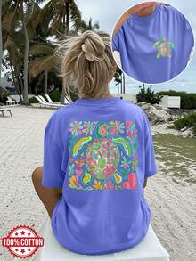 Women T-Shirts - Black - View 6